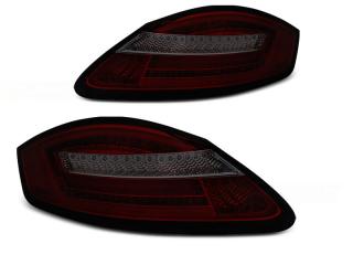 PORSCHE BOXSTER 987 - Zadní světla LED DYNAMIC SEQ SONAR - Červená/Kouřová