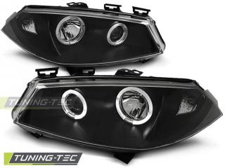 RENAULT MEGANE - Přední světla Angel Eyes - Černá