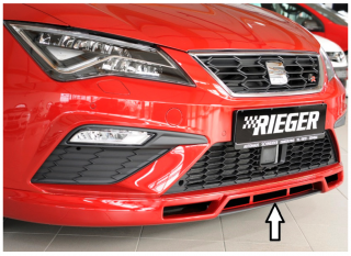 SEAT LEON 5F FR / CUPRA 2017- Vložka spoileru 27031 RIEGER - ABS