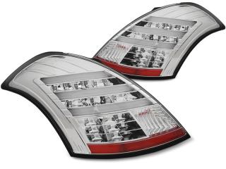 SUZUKI SWIFT - Zadní světla LED BAR SONAR - Chromová