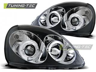 TOYOTA YARIS - Přední světla Angel Eyes - Černá