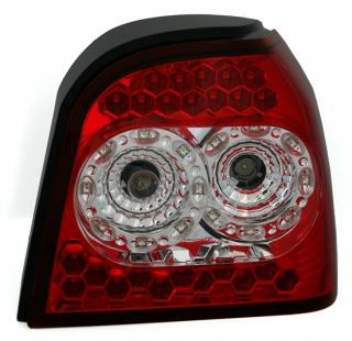 VW GOLF 3 - Zadní světla LED - Červená