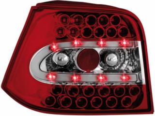 VW GOLF 4 - Zadní světla LED - Červená