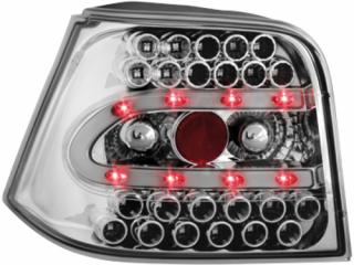 VW GOLF 4 - Zadní světla LED - Chromová