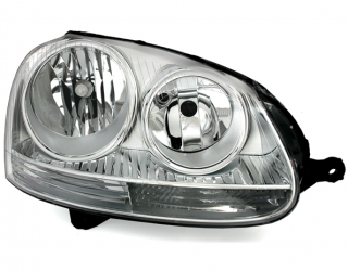 VW GOLF 5 - Přední světlo EAGLE EYES Pravá - Chromová