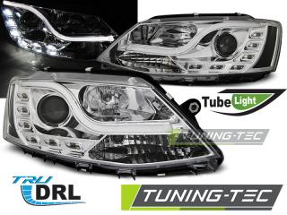 VW JETTA 6 - Přední světla TUBE LIGHT TRU DRL - Chromová