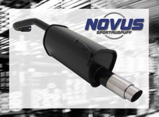 VW LUPO - Sportovní výfuk NOVUS N 1x76 GP-DESIGN
