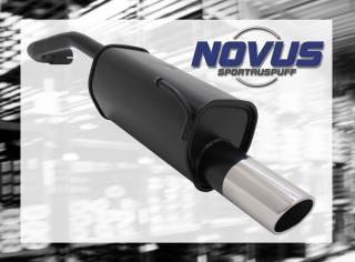 VW LUPO - Sportovní výfuk NOVUS N 1x90 SR-DESIGN