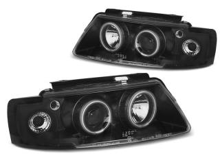 VW PASSAT 3B - Přední světla ANGEL EYES CCFL SONAR - Černá
