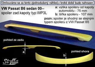 VW PASSAT 3BG - Křídlo kufru STYLLA