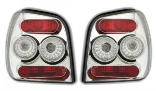 VW POLO 6N - Zadní světla Čirá - Chromová
