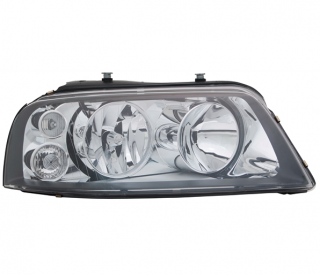 VW SHARAN 7M - Přední světla TYC - Černá