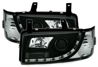 VW T4 90-03 - Přední světla DAYLIGHT SONAR - Černá