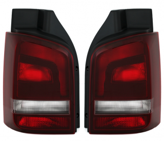 VW T5 GP - Zadní světla FACELIFT OPTIK DEPO (jednodílné dveře) - Červená