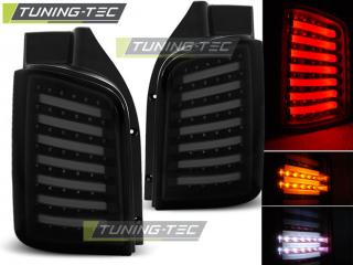 VW T5 + GP - Zadní světla LED SONAR (jednodílné dveře) - Černá/Kouřová