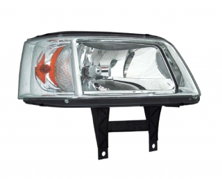 VW T5 - Přední světlo H4 TYC Pravá - Chromová