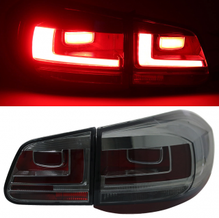 VW TIGUAN 5N - Zadní světla LED FACELIFT OPTIK EAGLE EYES - Kouřová