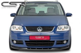 VW TOURAN - Přední spoiler CUP GLOSSY CARBON CSR