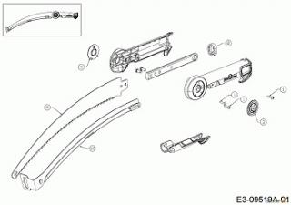 WOLF-Garten náhradní pilový list pro pilku POWER CUT SAW 370