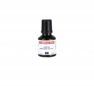 Inkoust permanentní Edding T 25, 30 ml, černý