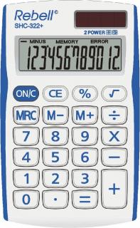 Kalkulačka REBELL SHC 312 modrá
