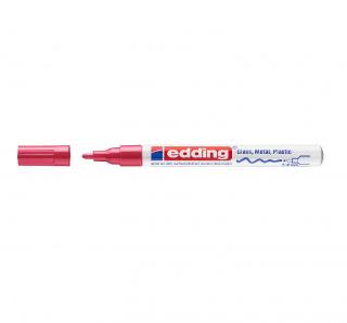 Lakový popisovač Edding 751, červený