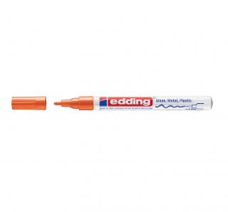 Lakový popisovač Edding 751, oranžový