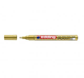 Lakový popisovač Edding 751, zlatý