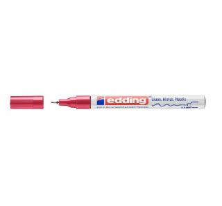 Lakový popisovač Edding 780, červený