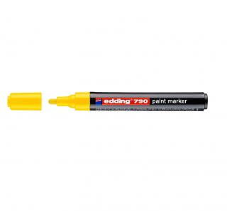 Lakový značkovač Edding 790 (2-3 mm) - žlutý