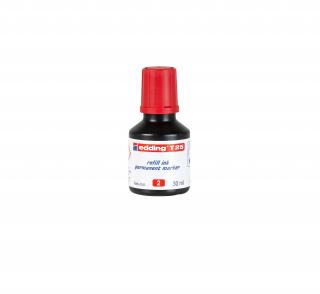 Náhradní inkoust Edding T 25 (30 ml) - červený