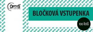 OPTYS Vstupenka bločková 1-100 zelená