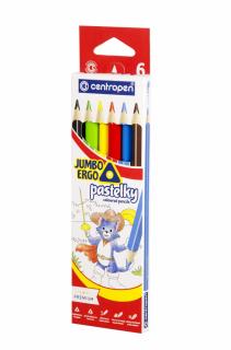 Pastelky trojhranné Jumbo Centropen 9522/6