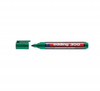 Permanentní popisovač Edding 300, zelený