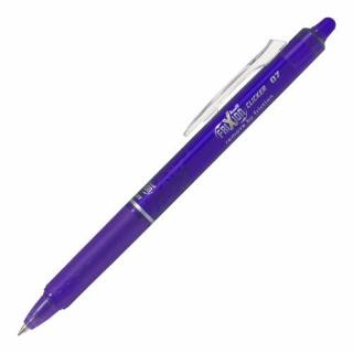 Pero PILOT FRIXION CLICKER fialová 0,7 - DOPRODEJ