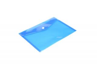 Plastová obálka A5 s drukem modrá (plastová obálka A5)