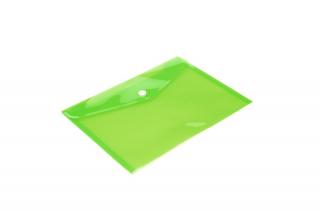 Plastová obálka A5 s drukem zelená (plastová obálka A5)