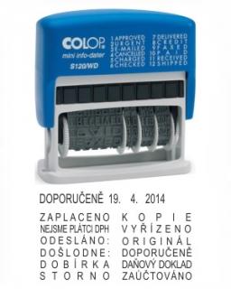 Razítko COLOP S120/WD