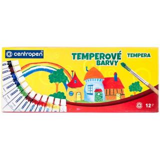 Temperové barvy Centropen 12 barev