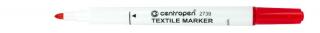 Značkovač textil 2739 červený