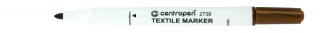 Značkovač textil 2739 hnědý