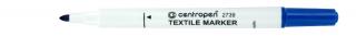 Značkovač textil 2739 modrý
