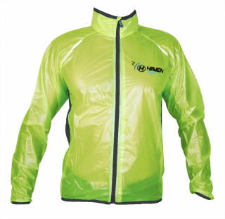 Cyklistická bunda Haven RAINSHIELD JACKET - green/black Velikost: XS