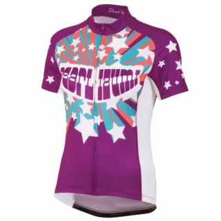 Cyklistický dres Pearl izumi ELITE LTD JERSEY W - love orchid Velikost: M