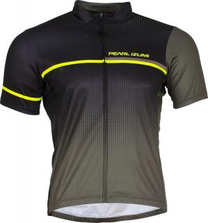 Cyklistický dres Pearl Izumi SELECT LTD - Jersey, Green/Grey Velikost: S