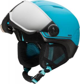 Lyžařská helma Rossignol Whoopee Visor Impacts Blue/Black, 22/23 Helmy vel. dětské: S-M/52-55