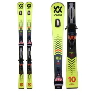 Sjezdové lyže Völkl Racetiger SL 10 + vázání Marker - Použité délka lyže: 150