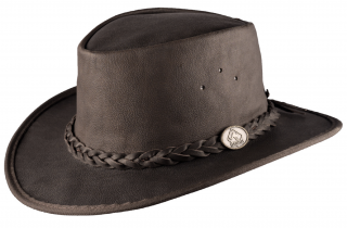 Australský klobouk kožený s klokaní kůže - Talaroo Velikost: 61 cm (XL)