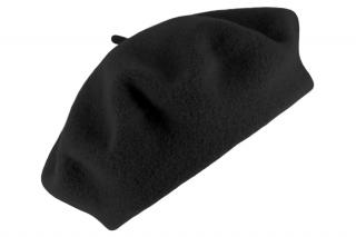 Baret černý dámský - Flora Velikost: 57 cm (M)