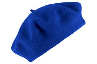 Baret modrý dámský - Flora Velikost: 57 cm (M)